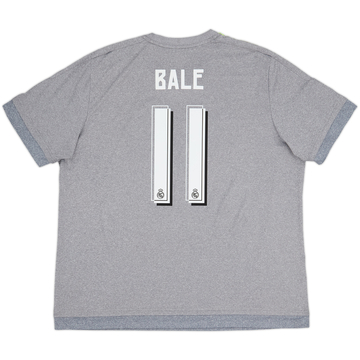 2015-16 Real Madrid Away Shirt Bale #11 - 8/10 - (XXL)
