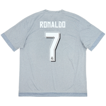 2015-16 Real Madrid Away Shirt Ronaldo #7 - 5/10 - (XL)