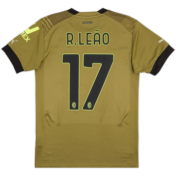 2022-23 AC Milan Third Shirt R.Leao #17 - 9/10 - (S)