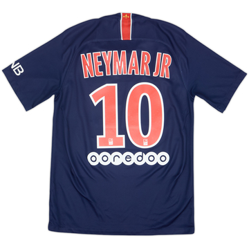 2018-19 Paris Saint-Germain Home Shirt Neymar Jr #10 - 6/10 - (S)