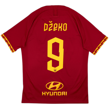 2019-20 Roma Home Shirt Dzeko #9 - 9/10 - (M)