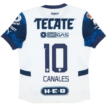 2024-25 Monterrey Away Shirt Canales #10 (M)