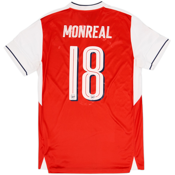 2016-17 Arsenal Home Shirt Monreal #18 - 5/10 - (M)