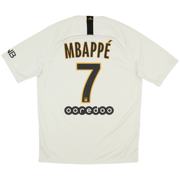2018-19 Paris Saint-Germain Away Shirt Mbappe #7 - 8/10 - (M)