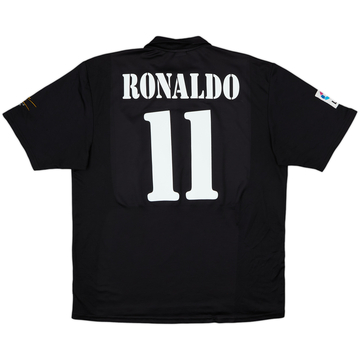 2002-03 Real Madrid Camiseta de visitante del Centenario Ronaldo #11 - 5/10 - (XL)