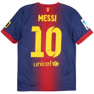 2012-13 Barcelona Camiseta Local Messi #10 - 6/10 - (S)