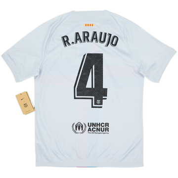 2022-23 Barcelona Third Shirt R.Araujo #4 (M)