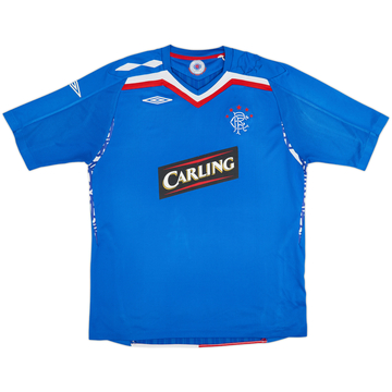 2007-08 Rangers Home Shirt - 5/10 - (XL)