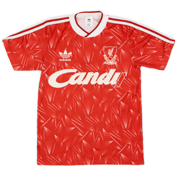 1989-91 Liverpool Home Shirt - 9/10 - (L.Boys)