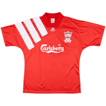 1992-93 Liverpool Centenary Home Shirt - 8/10 - (L)