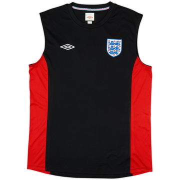 2010-11 England Umbro Training Vest - 9/10 - (L)
