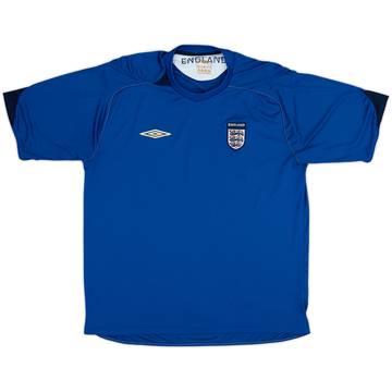 2004-05 England Umbro Training Shirt - 9/10 - (XL)
