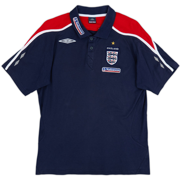 2005-07 England Umbro Polo Shirt - 9/10 - (L)