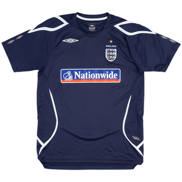 2005-07 England Umbro Training Shirt - 8/10 - (M)