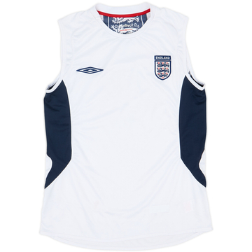 2008-10 England Umbro Training Vest - 7/10 - (M)