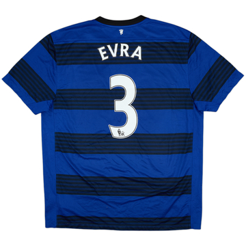 2011-13 Manchester United Away Shirt Evra #3 - 6/10 - (XL)