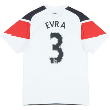 2010-12 Manchester United Away Shirt Evra #3 - 6/10 - (S)