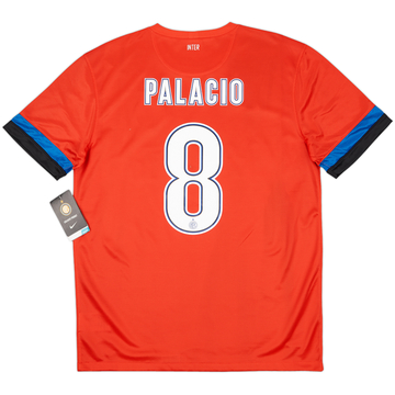 2012-13 Inter Milan Away Shirt Palacio #8 (L)