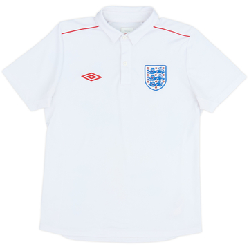 2010-11 England Umbro Polo Shirt - 9/10 - (M)