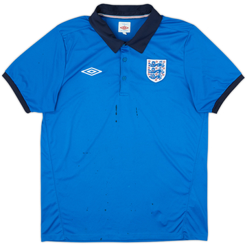 2010-11 England Umbro Polo Shirt - 4/10 - (L)