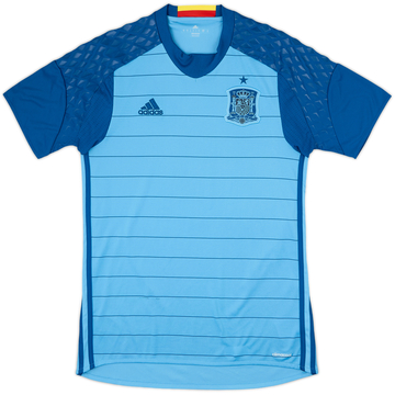 2016-17 Spain GK S/S Shirt - 8/10 - (S)