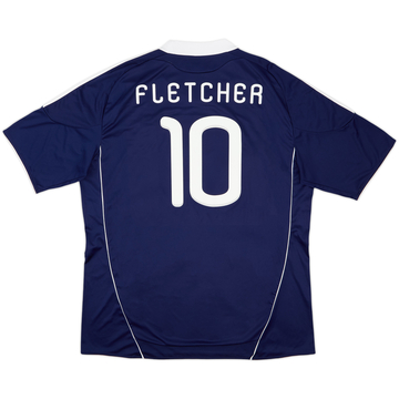 Camiseta de local de Escocia 2010-11 Fletcher #10 - 10/10 - (3XL)
