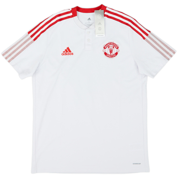 2021-22 Manchester United adidas Polo Shirt (L)