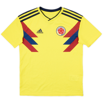 2018-19 Colombia Home Shirt - 9/10 - (M.Boys)