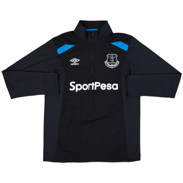 2017-18 Everton Umbro 1/4 Zip Drill Top - 8/10 - (M)