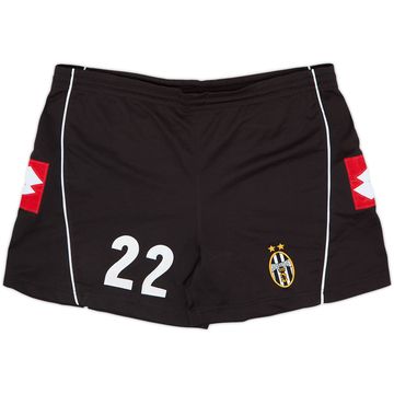 2002-03 Juventus Player Issue Home Shorts #22 - 8/10 - (XL)