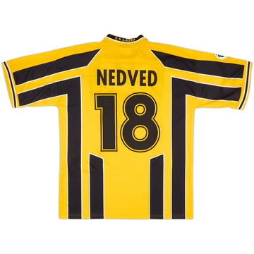 1998-99 Lazio European Away Shirt Nedved #18 - 8/10 - (XL)