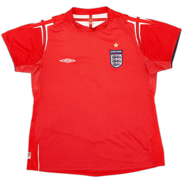 2004-06 England Away Shirt - 5/10 - (M)