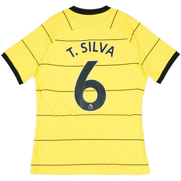 2021-22 Chelsea Player Issue Away Shirt T.Silva #6 - 10/10 - (L)