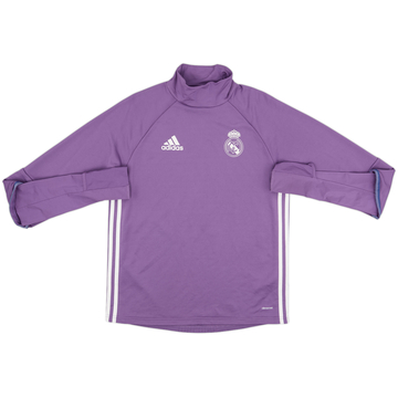 2016-17 Real Madrid adidas Drill Top - 8/10 - (S)