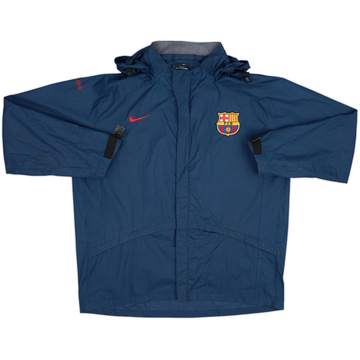 Chaqueta de lluvia con capucha Nike del Barcelona 2006-07 - 6/10 - (L)