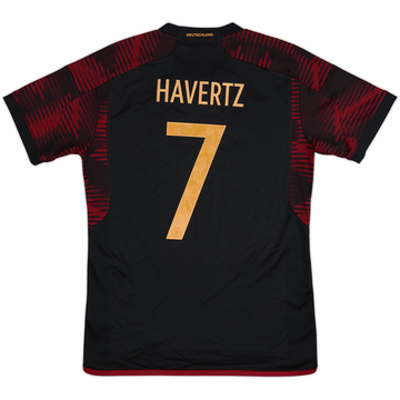 2022-23 Germany Away Shirt Havertz #7 - 9/10 - (M)