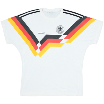 1990-92 Germany adidas Cotton Tee - 7/10 - (L/XL)