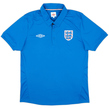 2010-11 England Umbro Polo Shirt - 10/10 - (M)