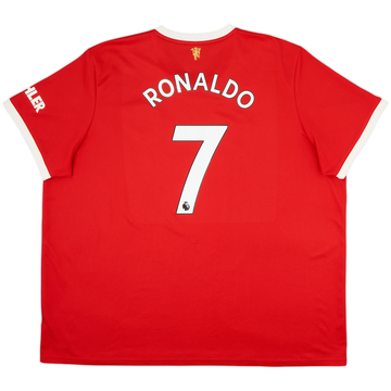 Camiseta de local del Manchester United 2021-22 Ronaldo #7 - 6/10 - (4XL)