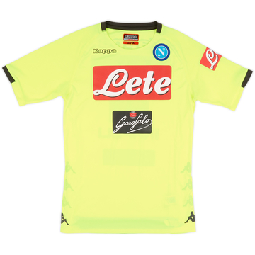 2016-17 Napoli Kappa Training Shirt - 10/10 - (S)