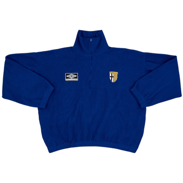 1992-93 Parma Umbro 1/4 Zip Fleece Jacket - 8/10 - (XL)