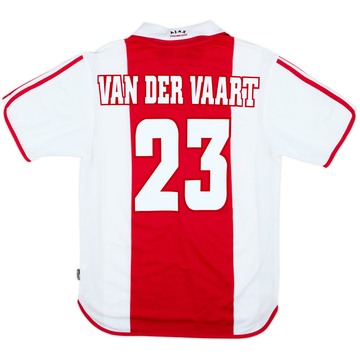 2000-01 Ajax Centenary Home Shirt Van Der Vaart #23 - 8/10 - (M)