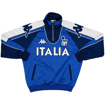 1999-00 Italy Kappa 1/4 Zip Training Top - 7/10 - (L)
