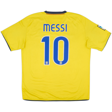 2008-10 Barcelona Away Shirt Messi #10 - 5/10 - (L)