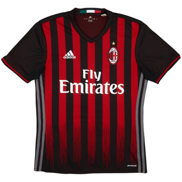 2016-17 AC Milan Home Shirt - 7/10 - (S)