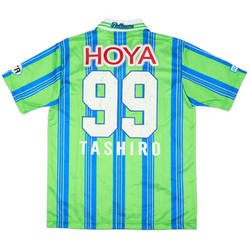 1997-98 Bellmare Hiratsuka Home Shirt Tashiro #99 - 5/10 - (L)