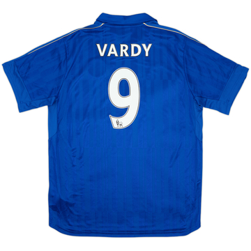 2016-17 Leicester Home Shirt Vardy #9 (XL)