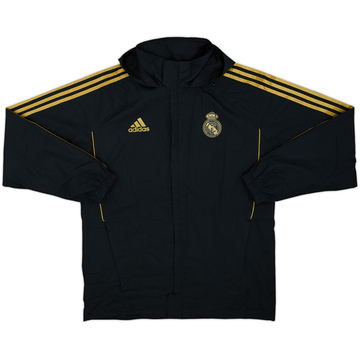 2011-12 Real Madrid adidas Hooded Rain Jacket - 8/10 - (M)