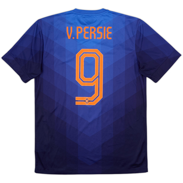 2014-15 Netherlands Away Shirt v.Persie #9 - 6/10 - (M)