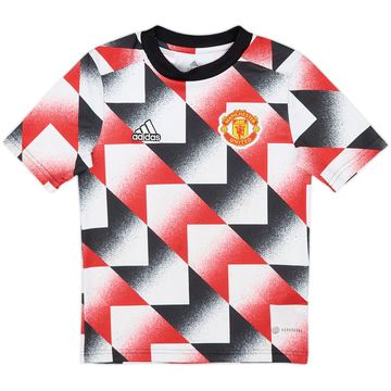 2022-23 Manchester United adidas Training Shirt - 7/10 - (S.Boys)